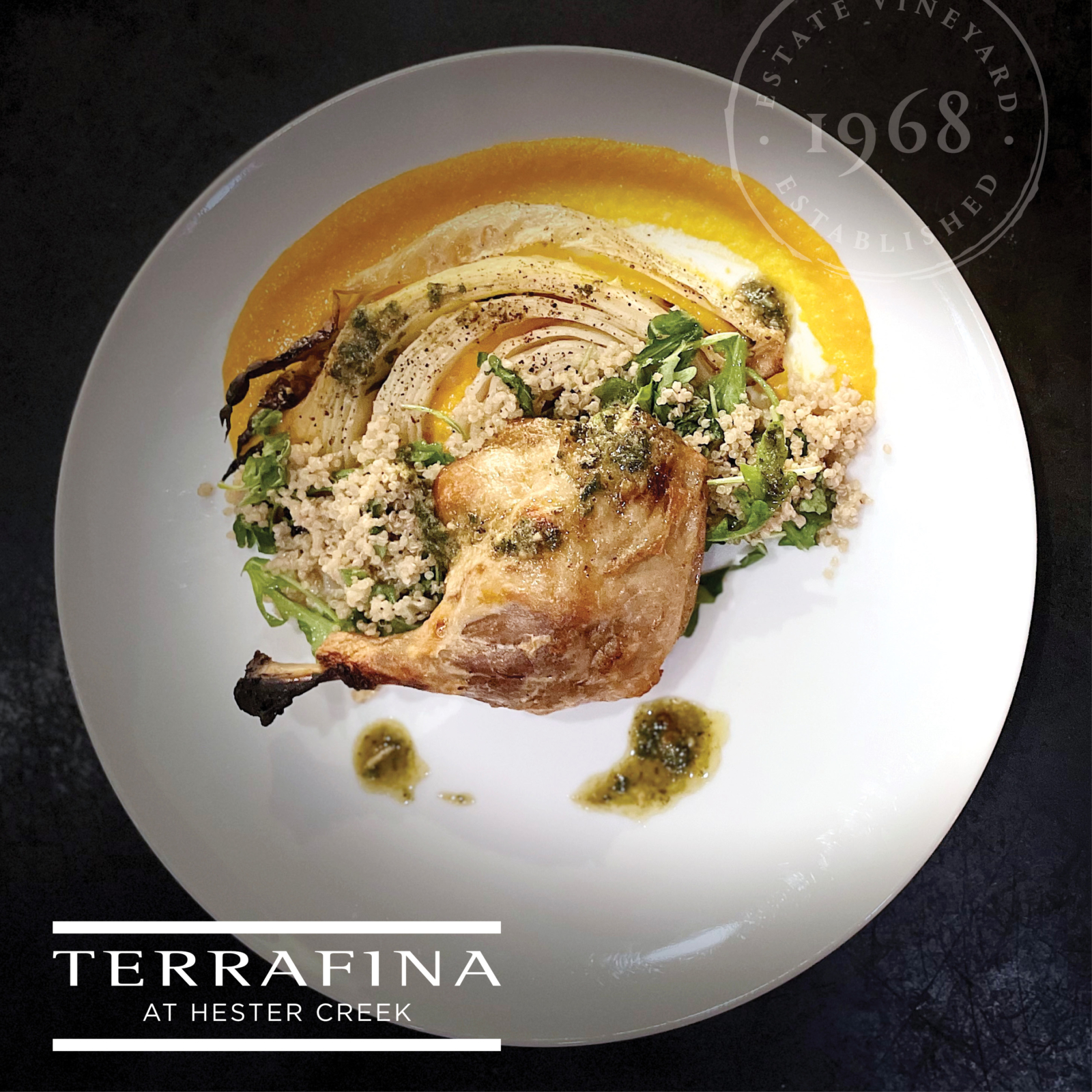 A menu to reflect the seasons