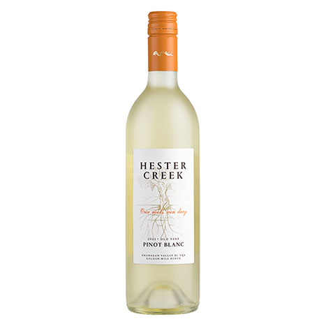 Bottle of 2023 Pinot Blanc